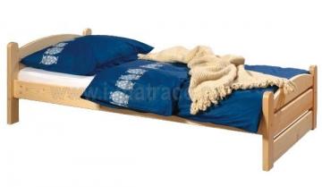 Dřevěná postel Thorsten 200x90 cm 