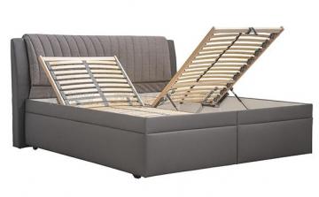 Oblben postel Vanda Hugo 90 Elephas / Loft Grey / Rango Duo 2a