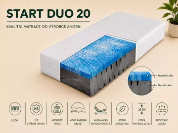 P�nov� matrace Start Duo 20