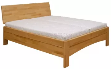 Dřevěná postel Ava plné čelo