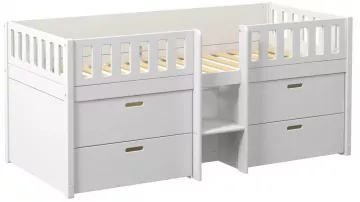 Postel Viggo vyvýšená s UP - bílá
