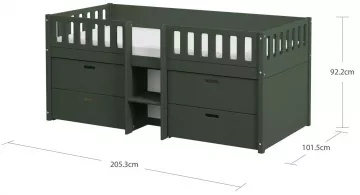Postel Viggo vyven s UP - zelen