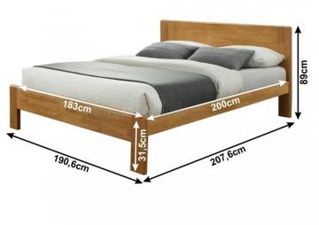 Jedinečná dřevěná postel Kaboto