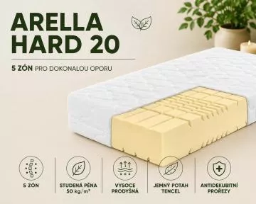 Matrace Arella Hard 20