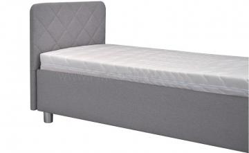 Čalouněná postel Fiona, Malmö new 83, 1x krátké čelo, s matrací, detail