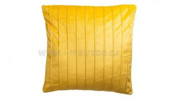 Dekorativní polštář Stripe - žlutá