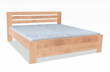 Dřevěná postel Roland