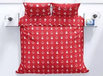 Bavln�n� povle�en� �erven� kotva