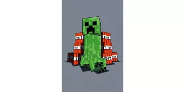 Fleecov deka Minecraft TNT