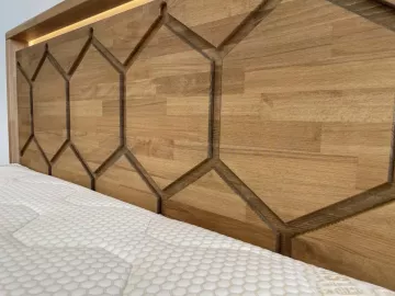 CASTELLO LED - designov� postel s jemn�m LED