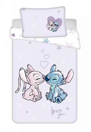 Bavln�n� povle�en� Lilo and Stitch Purple baby
