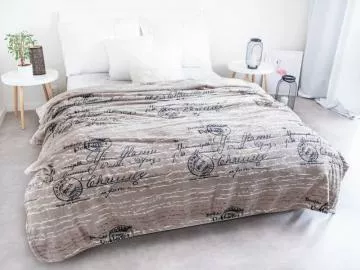 Deka z mikrovlákna tisk Postcard