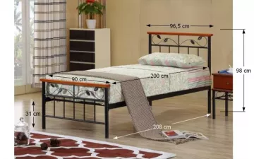Elegantn� postel Morena 200x90 cm