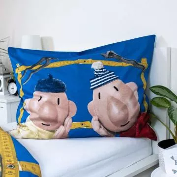 Bavlnn povleen Pat a Mat blue
