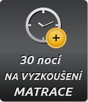 30 noc na vyzkouen matrace