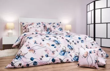 Bavln�n� povle�en� Bloom elegance pudrov�