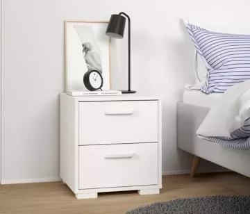 No�n� stolek Selina 701, b�l�, v interi�ru