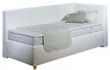 Čalouněná postel Sono s čely - PRAVÁ