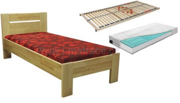 Set Samo - postel   matrace   rot