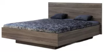 Levitující postel Alexis dub šedý
