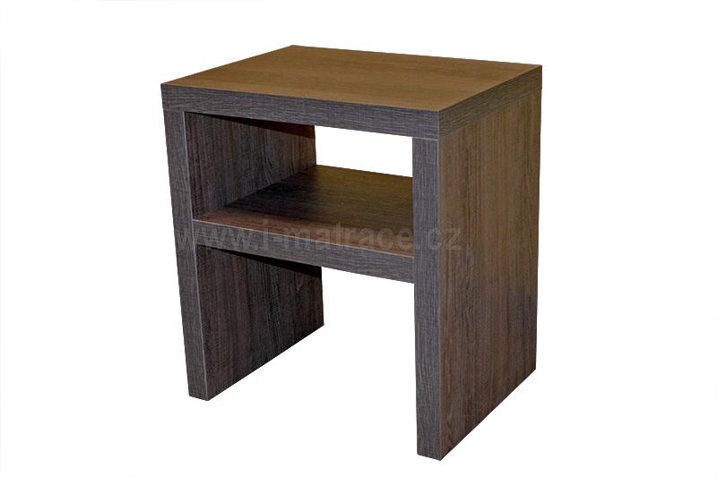 Noční stolek NS3 nika dub hnědý